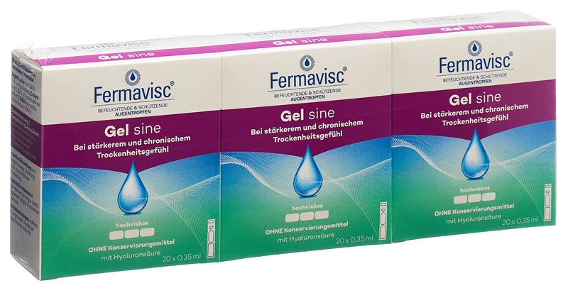 Fermavisc Gel Sine Gtt Opht Monodos Ml Augenpflege Auf H